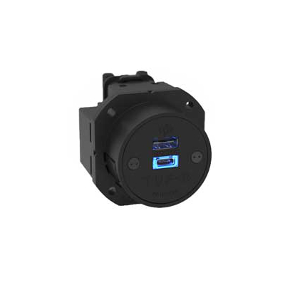 Flush single-gang AC